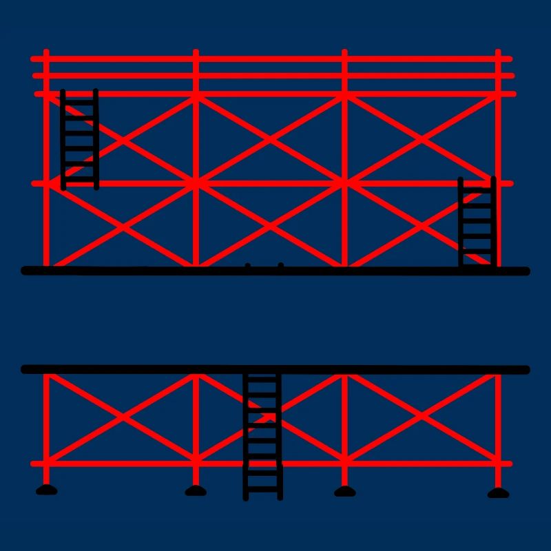 Bannière d’échafaudage pour constructeur d’échafaudages