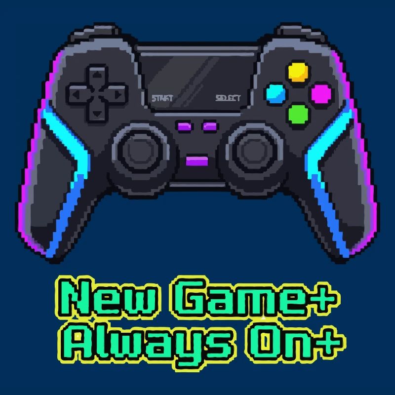 Neon Pixel Controller New Game Plus