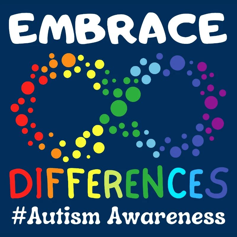 Embrasser les différences Sensibilisation à l’autisme Infini