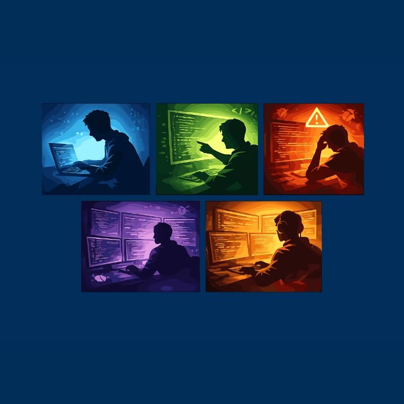 Ombre de code multi-écran