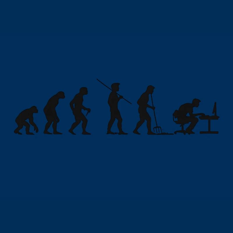 Programmierer Computerfreak Evolution