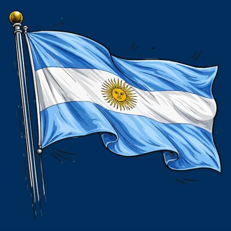 Drapeau de l’Argentine