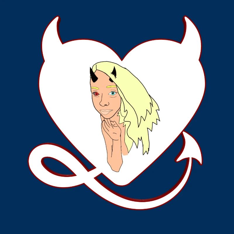 Devil with devil's heart Devil devil's female