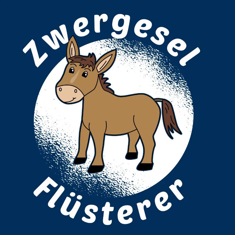 Zwergesel Flüsterer Miniesel Esel Muli Geschenk