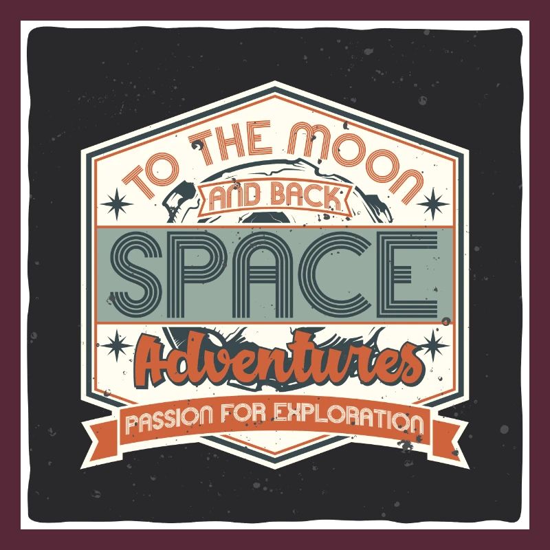 Panneau d’inspiration d’aventure spatiale