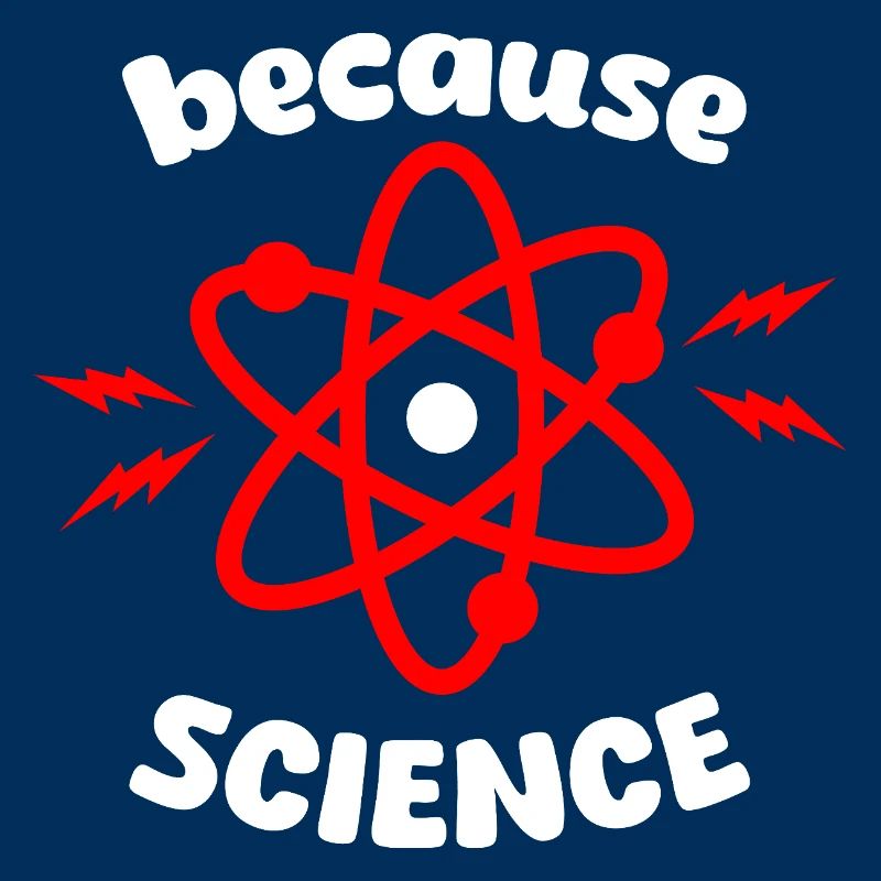 Because Science Atom Red