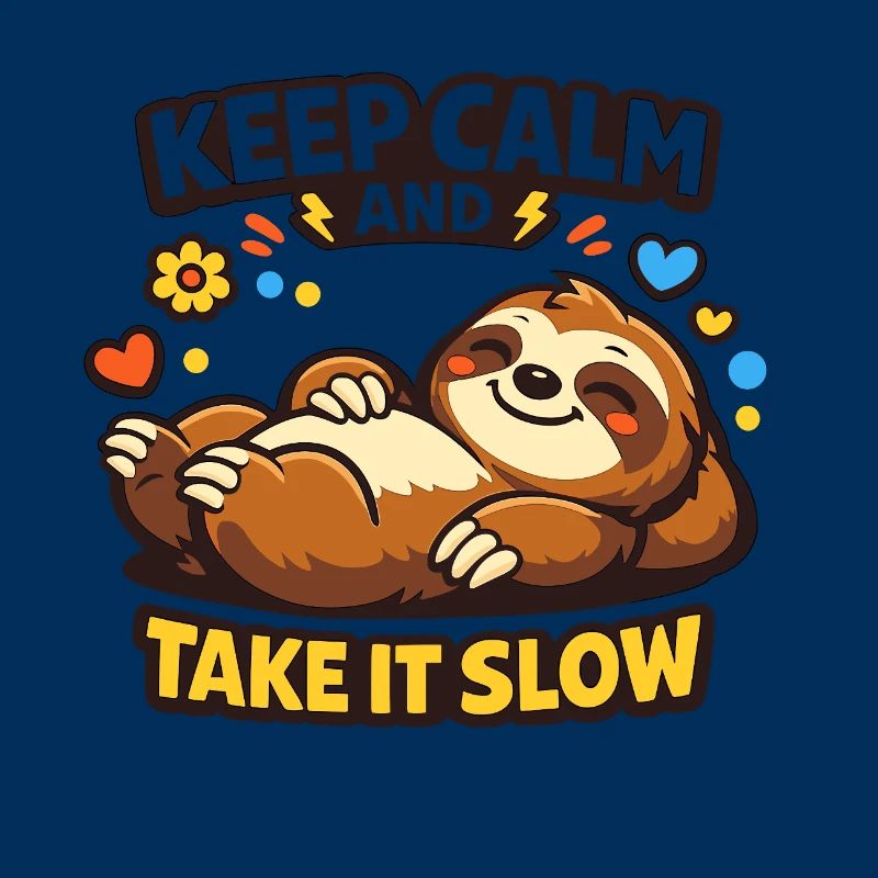 Sloth Rest Take It Slow