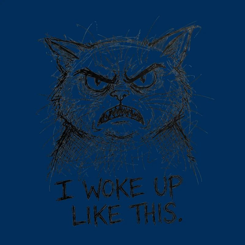 Furious Cat Scribble