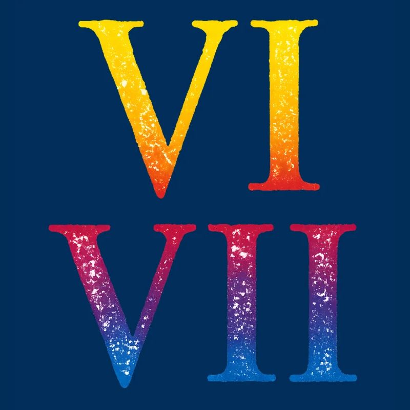 67 Meme VII Roman Numeral Stack