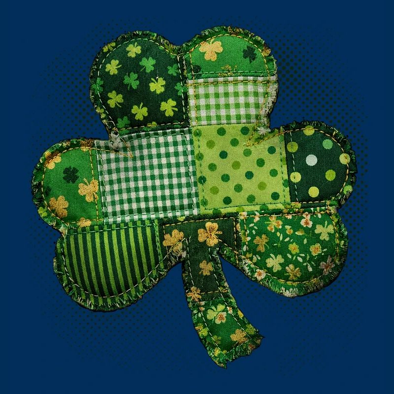 Kleeblatt – Vintage Patchwork St. Patrick’s