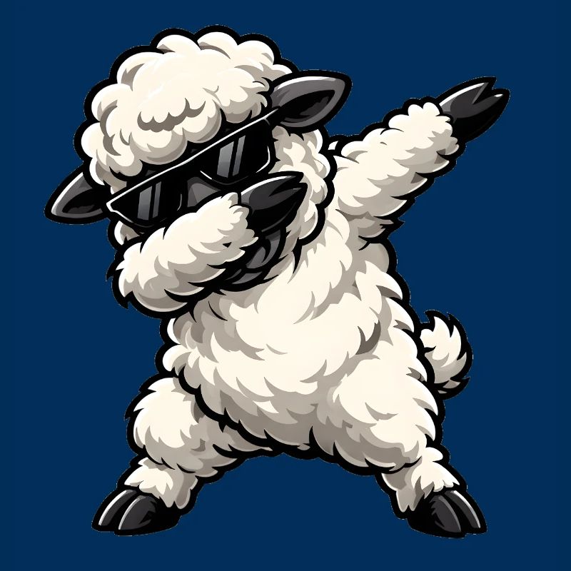 Dabbing Schaf