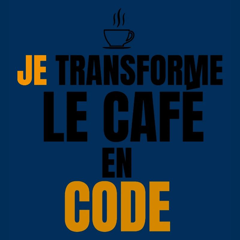 Je transforme le code en café