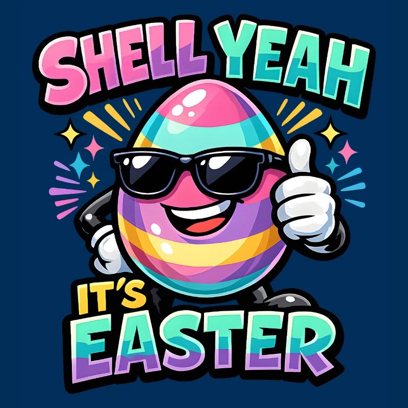 Shell Yeah It's Easter Ostern Spruch Hell yeah