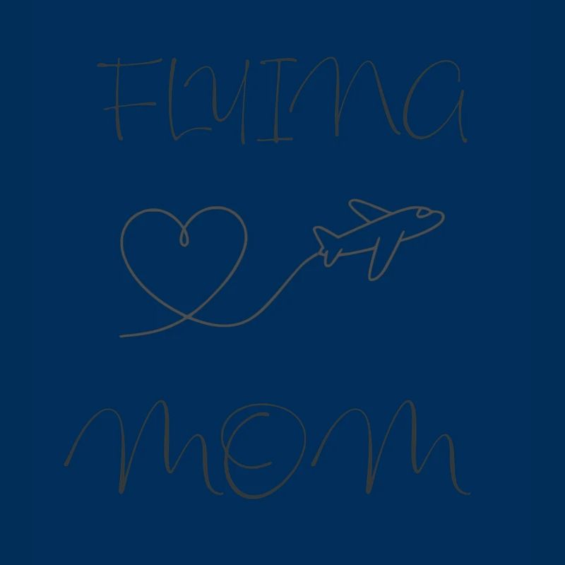 Flugbegleiter Mutter Geschenk 