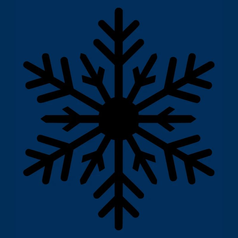 Flocon de neige, cristal de glace, couleur variable