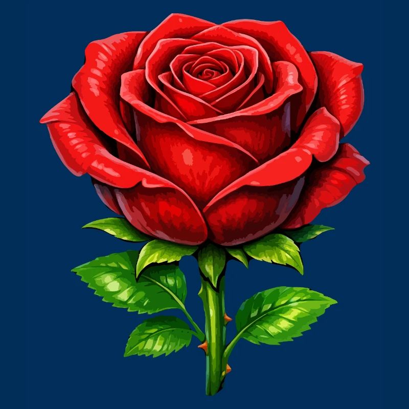 Red Rose Elegance