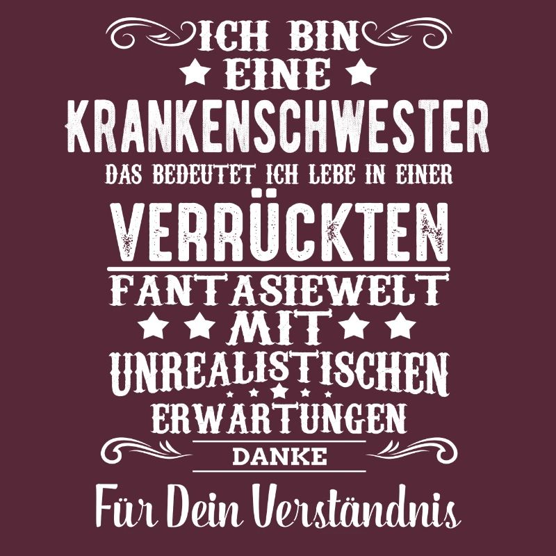 ich bin eine Krankenschwester