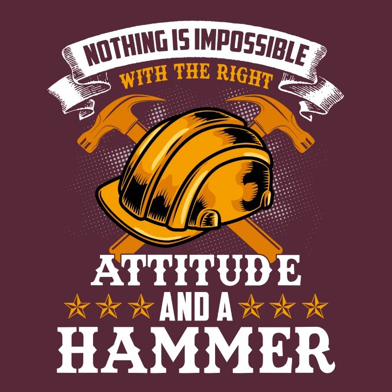 construction worker hammer