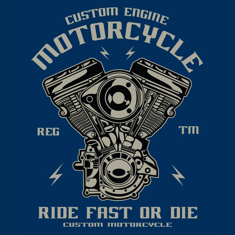 Motorcycle engine conversion Chopper Custom Engine