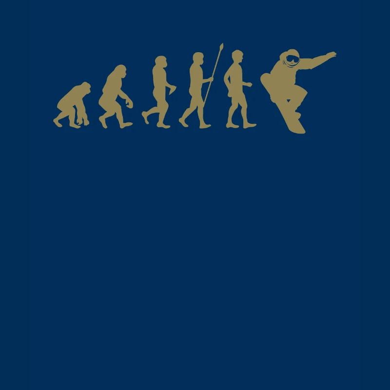 Snowboarder Evolution Idée cadeau
