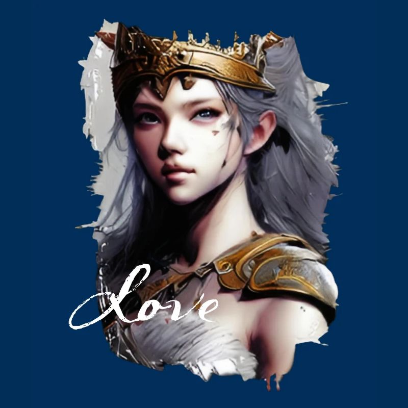 Valkyrie Amazon Warrior Fine Art