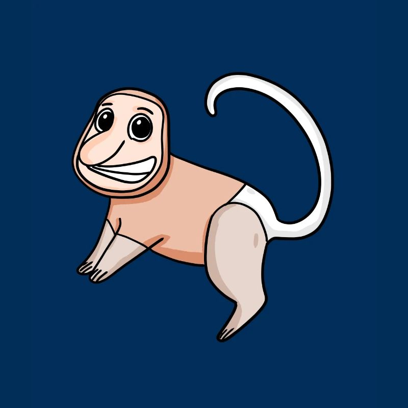 Proboscis Monkey Monkey Monkey
