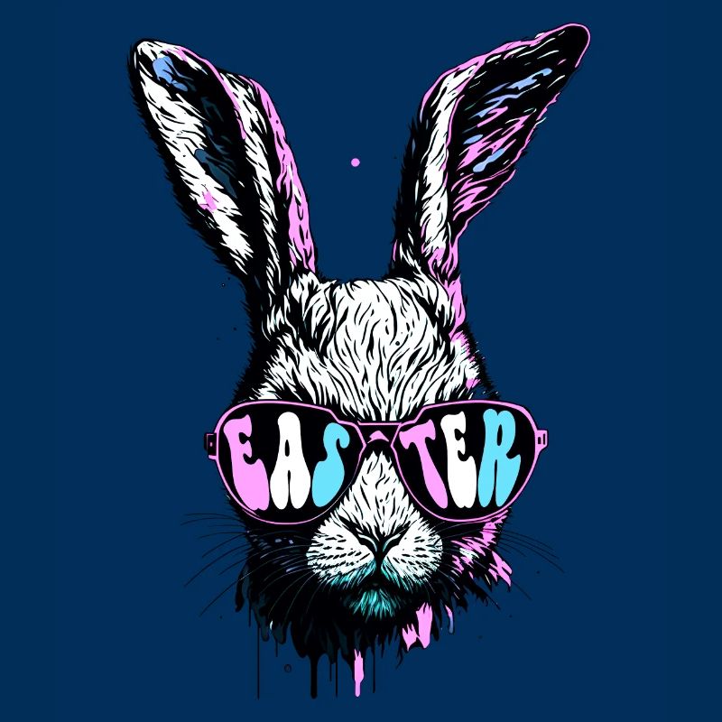 Groovy Rabbit With Sunglasses Easter Gift