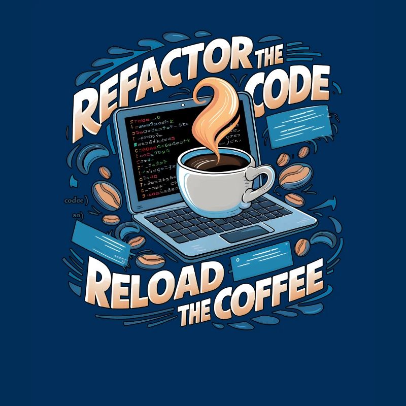 Programmers generate code from coffee