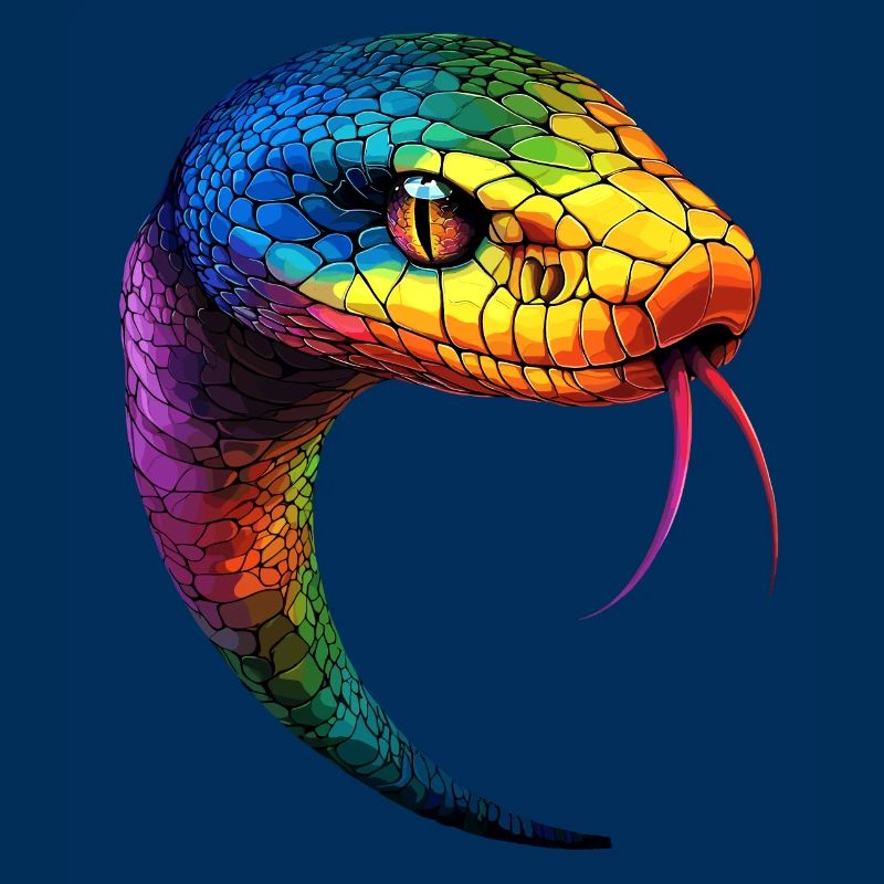 Snake Python Cobra Mamba Rattlesnake Snake