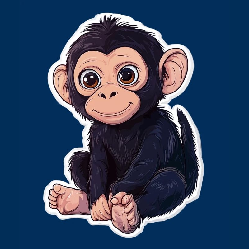 Monkey Cute Monkey Gift for Monkey Fans