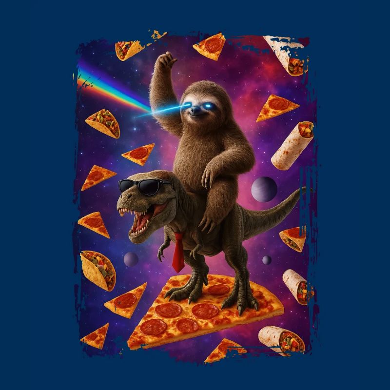 Space Explorers Dragon and Sloth