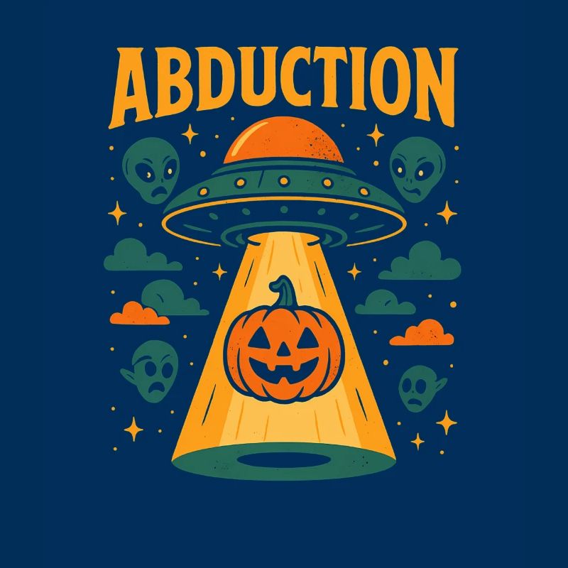 Conception de citrouille d'Halloween spatiale