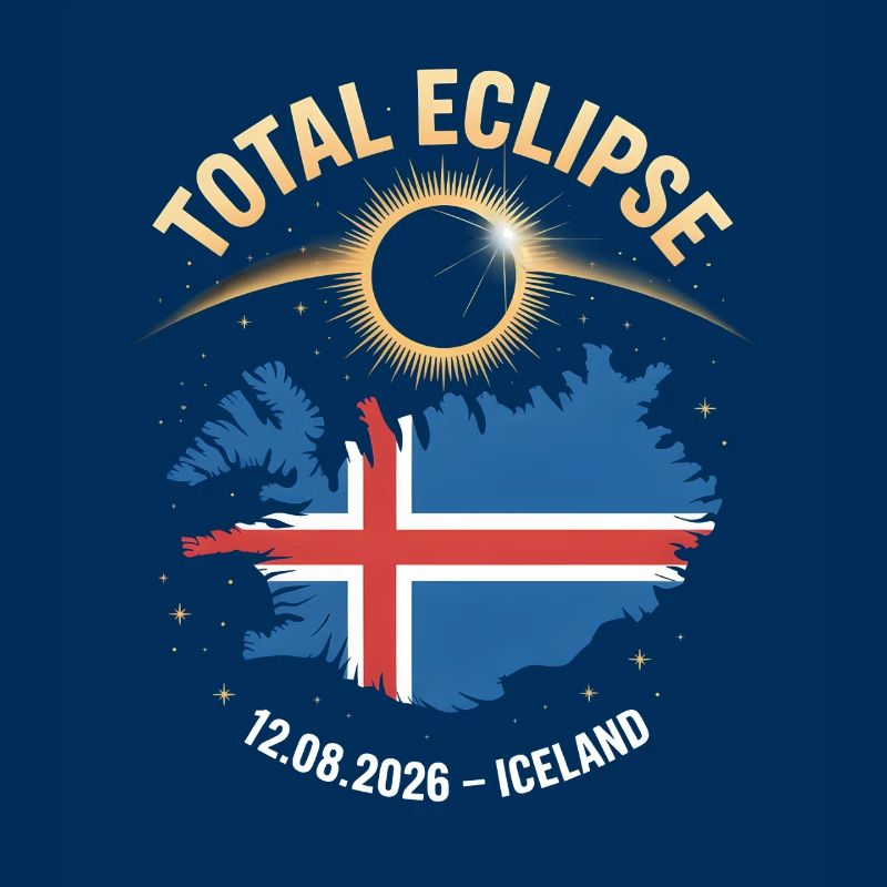 Total Solar Eclipse Iceland 2026
