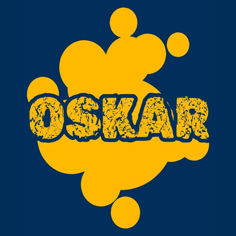 Oskar as a painter