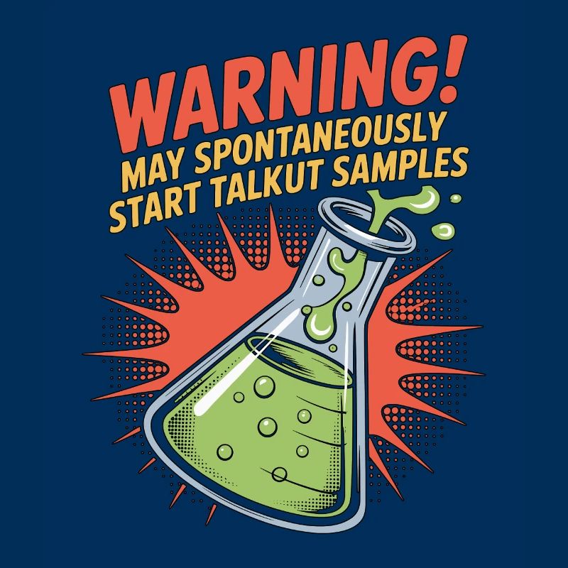 Lab Technician Warning May Spontaneously Scientist