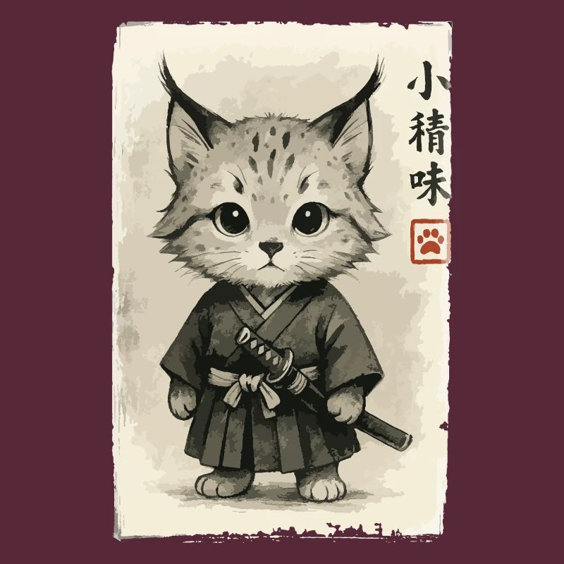 Katzen Samurai 