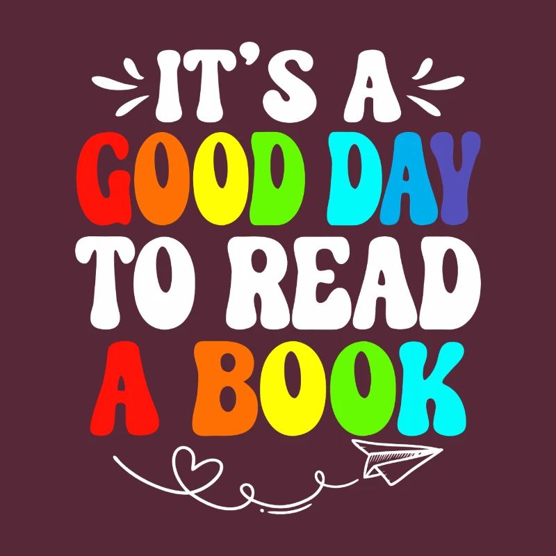 Rainbow Reading Day Quote Tee
