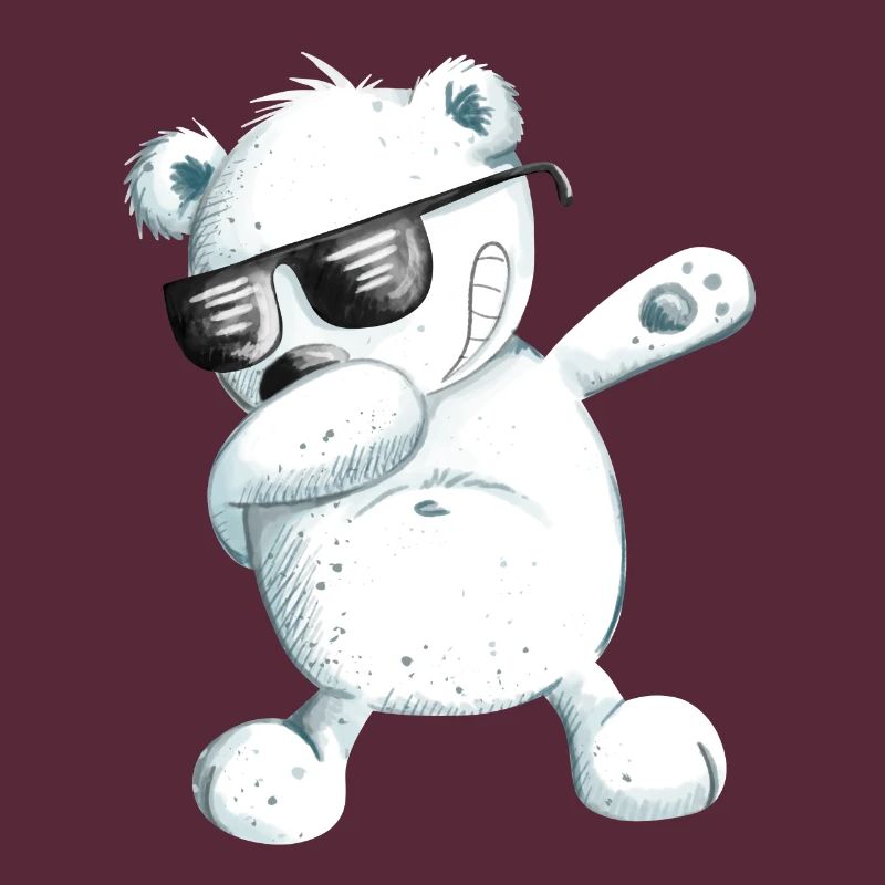 Dabbender Eisbär I Dab Dance Tiere I Dabbing Bär