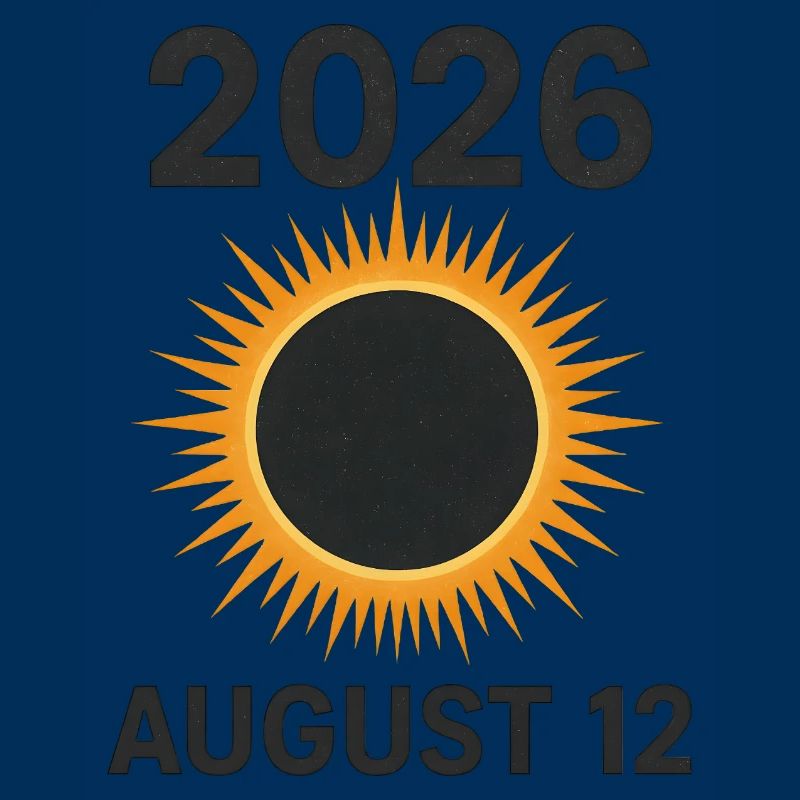 2026 August 12 - total solar eclipse