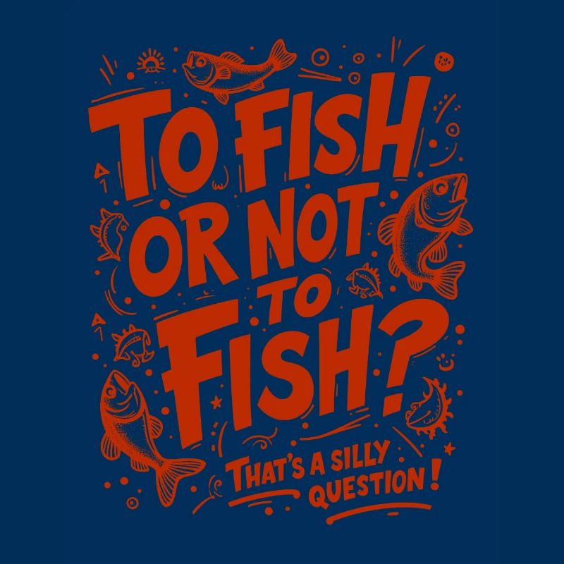 FISCHEN ODER NICHT FISCHEN? DAS IST EINE DUMME FRAGE!
