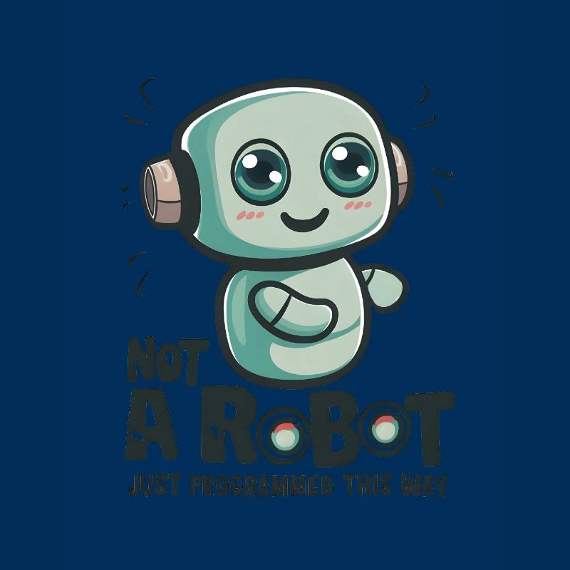 Not a Robot, Just Programmed This Way