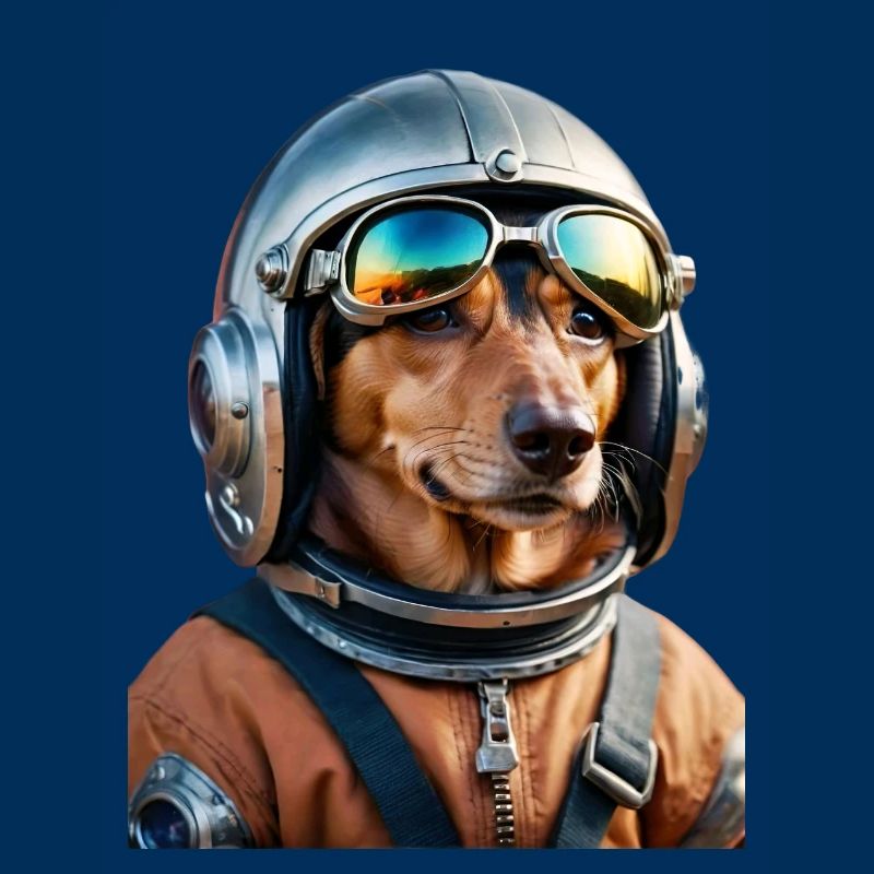Teckel de l’espace | Chien dans l’espace