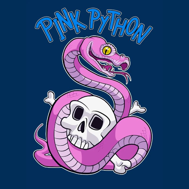 Pink Python (Blue)