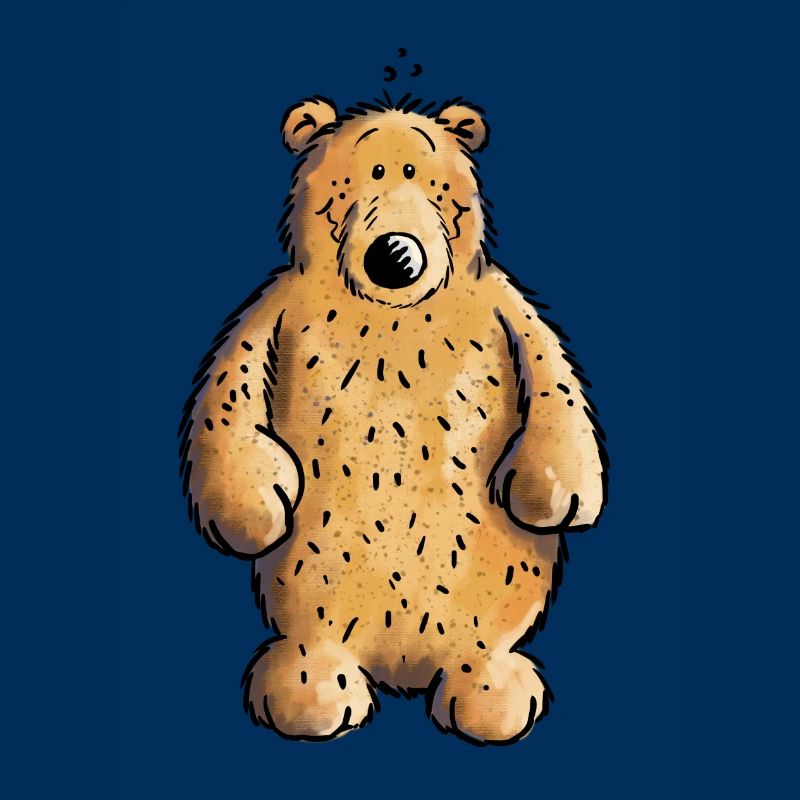 Dicker Braunbär - Bär - Teddy - Comic