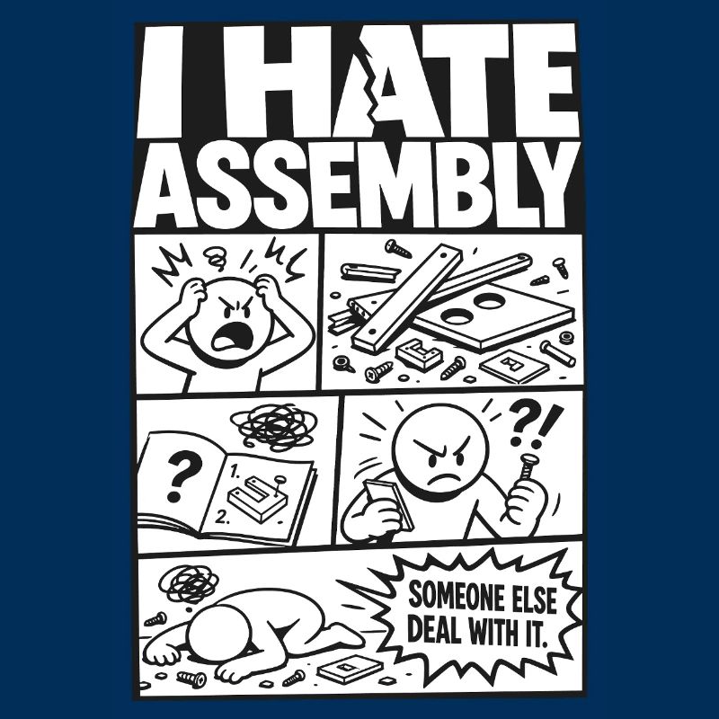 Je déteste les instructions d’assemblage