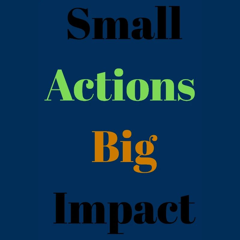 Conception typographique d’actions audacieuses dynamiques
