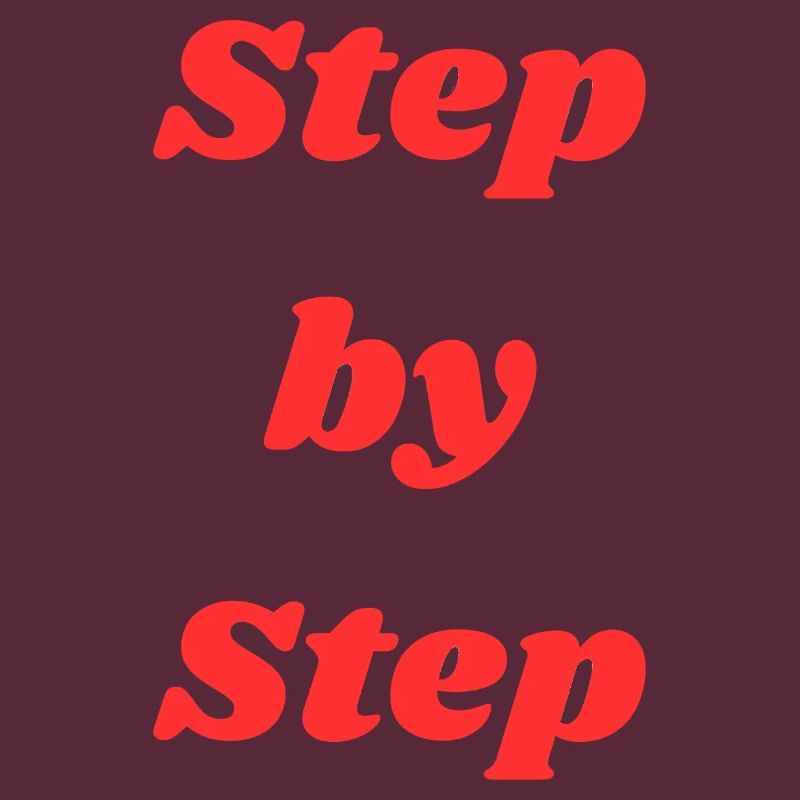 Step by step typography