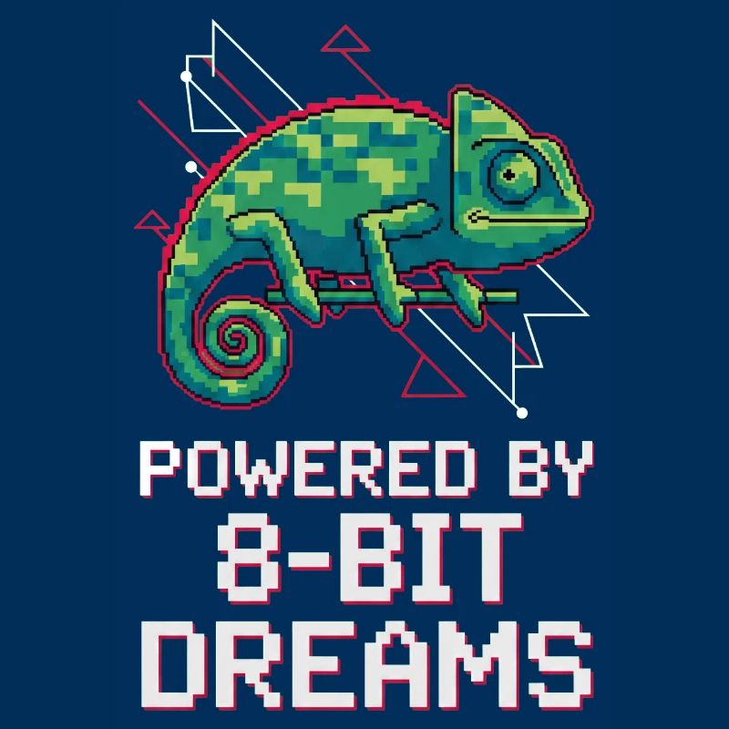 Powered 8-Bit Dreams – Pixel Chameleon