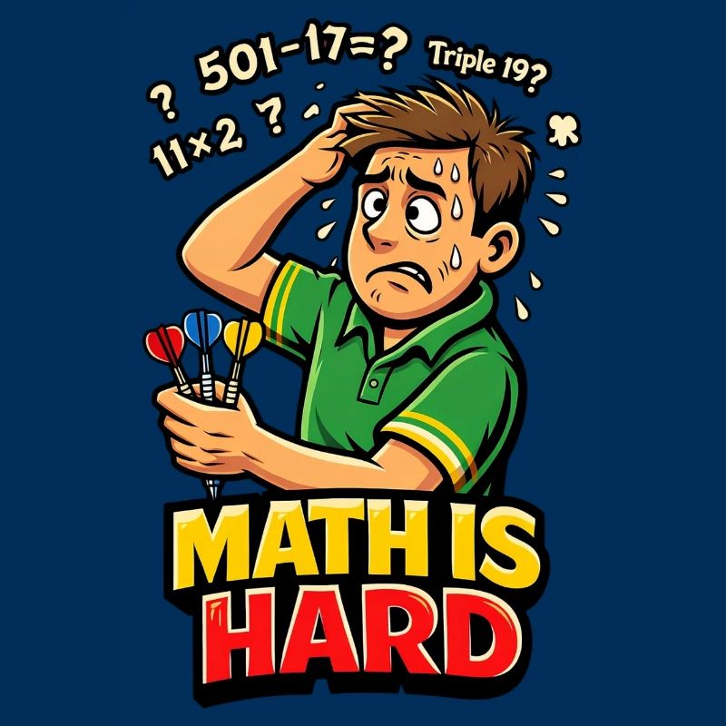Les maths, c’est des fléchettes difficiles
