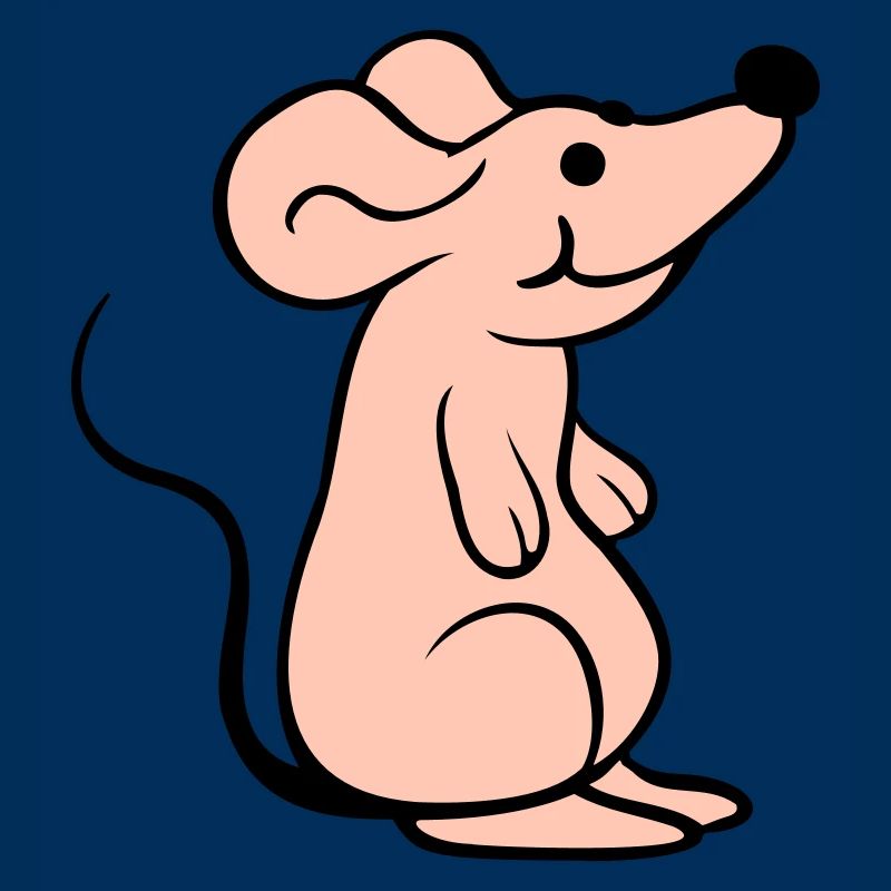 Mouse Mouse Cute Little Rat Rodent Friendly